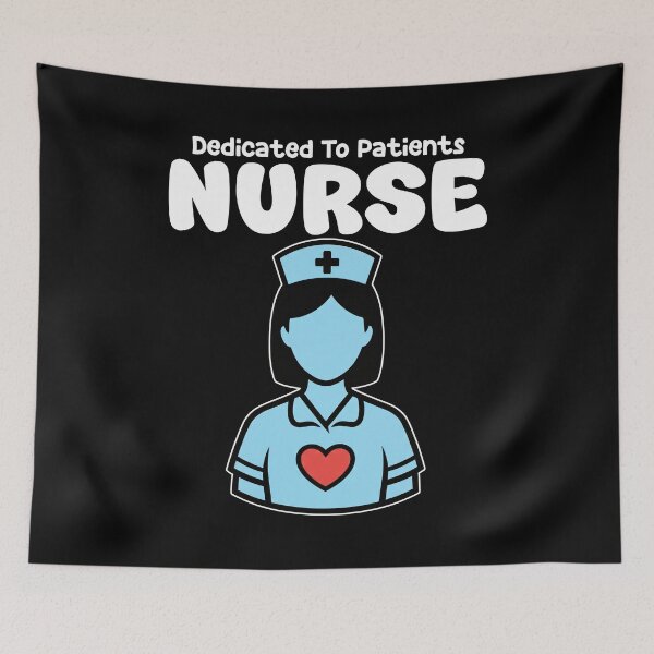 Item preview, NURSE - DEDICATED TO PATIENTS designed and sold by KEF Custom.