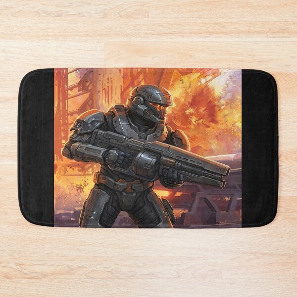 Item preview, Futuristic Soldier with Weapon in Action designed and sold by Daniel Abdelmaseih.
