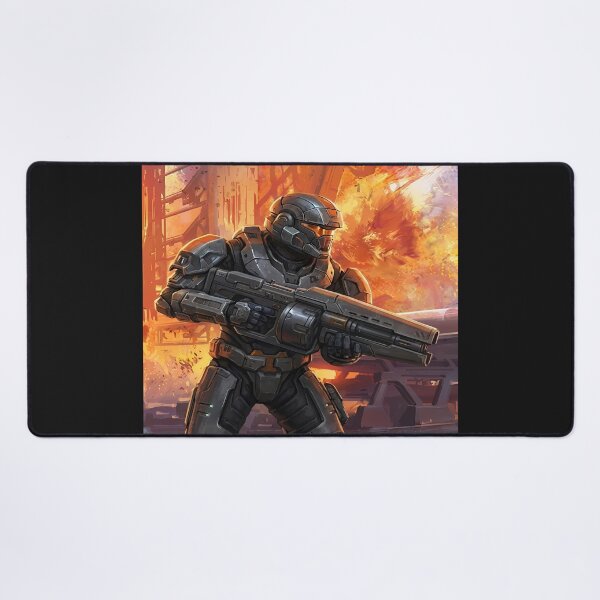 Item preview, Futuristic Soldier with Weapon in Action designed and sold by Daniel Abdelmaseih.