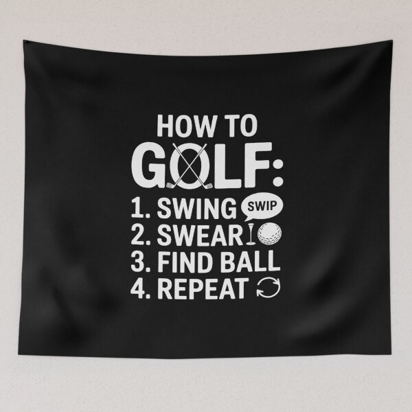 Item preview, Golf Sayings designed and sold by MarkLeedsArt.