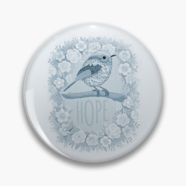 Item preview, Threaded Hope 'Tribute' - Cadet Blue/Monotone Collection designed and sold by Carina Parry Studios.