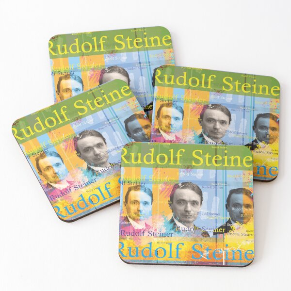 Item preview, Rudolf Steiner Portrait – Anthroposophy Collage in Pop Art Style designed and sold by Mauswohn.