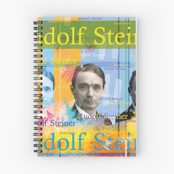 Item preview, Rudolf Steiner Portrait – Anthroposophy Collage in Pop Art Style designed and sold by Mauswohn.