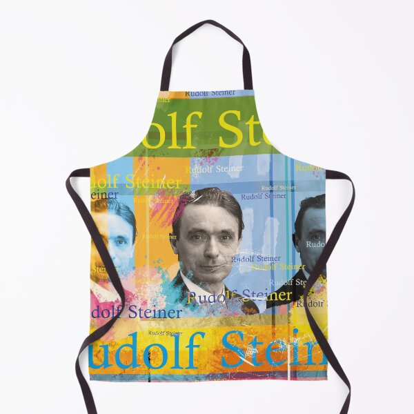 Item preview, Rudolf Steiner Portrait – Anthroposophy Collage in Pop Art Style designed and sold by Mauswohn.