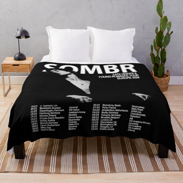 Item preview, Sombr Europe Tour 2026 designed and sold by tmnshope.