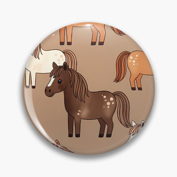 Item preview, Cute Horse Seamless Pattern (image size 7840x11680) designed and sold by Digital-Davinci.