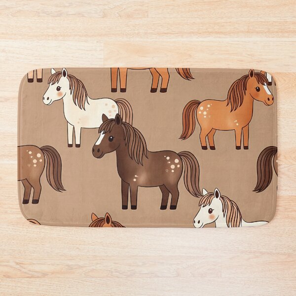 Item preview, Cute Horse Seamless Pattern (image size 7840x11680) designed and sold by Digital-Davinci.
