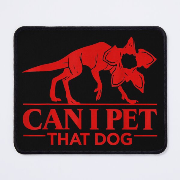 Item preview, Can I Pet That Dog Funny Flower Head Monster Silhouette Art designed and sold by StanaLuis.