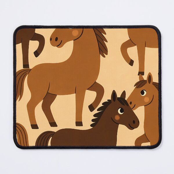 Item preview, Cute Horse Seamless Pattern (image size 7840x11680) designed and sold by Digital-Davinci.