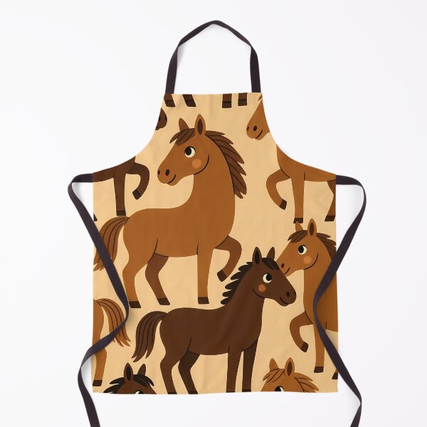 Item preview, Cute Horse Seamless Pattern (image size 7840x11680) designed and sold by Digital-Davinci.