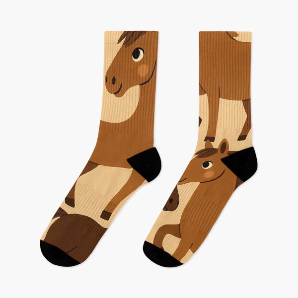 Item preview, Cute Horse Seamless Pattern (image size 7840x11680) designed and sold by Digital-Davinci.