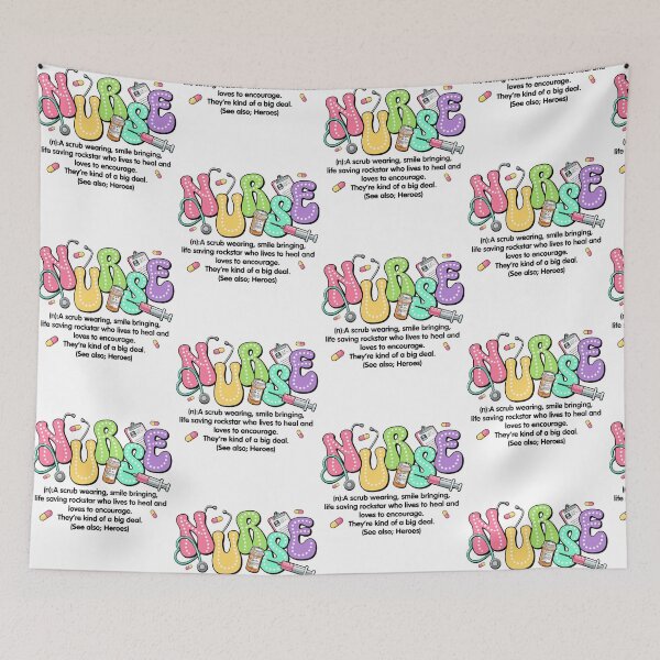 Item preview, Nurse Noun Definition Love Nursing Nursing School Nurse Job Groovy designed and sold by pansak.