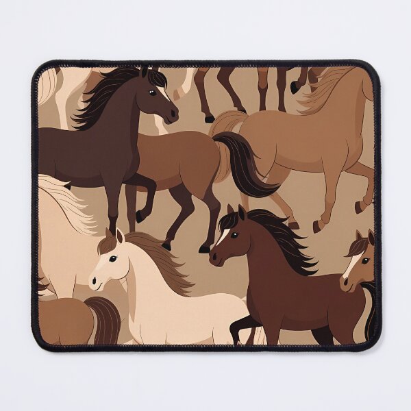 Item preview, Cute Horse Seamless Pattern (image size 7840x11680) designed and sold by Digital-Davinci.