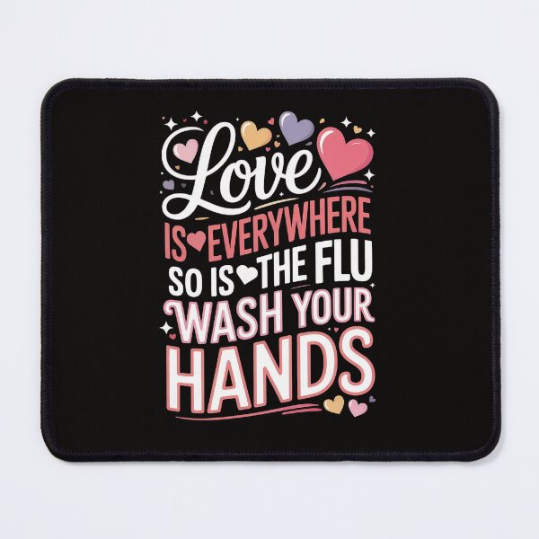 Item preview, Love is Everywhere So is The Flu Wash Your Hands designed and sold by GavloDesign.