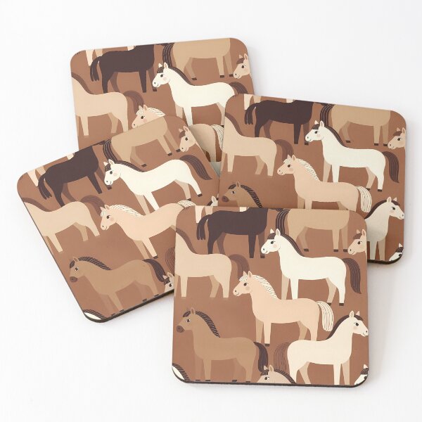 Item preview, Cute Horse Seamless Pattern (image size 7840x11680) designed and sold by Digital-Davinci.
