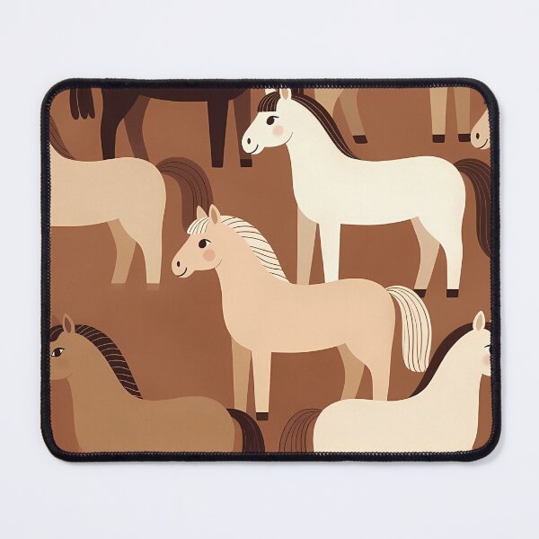 Item preview, Cute Horse Seamless Pattern (image size 7840x11680) designed and sold by Digital-Davinci.