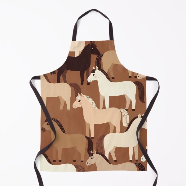 Item preview, Cute Horse Seamless Pattern (image size 7840x11680) designed and sold by Digital-Davinci.