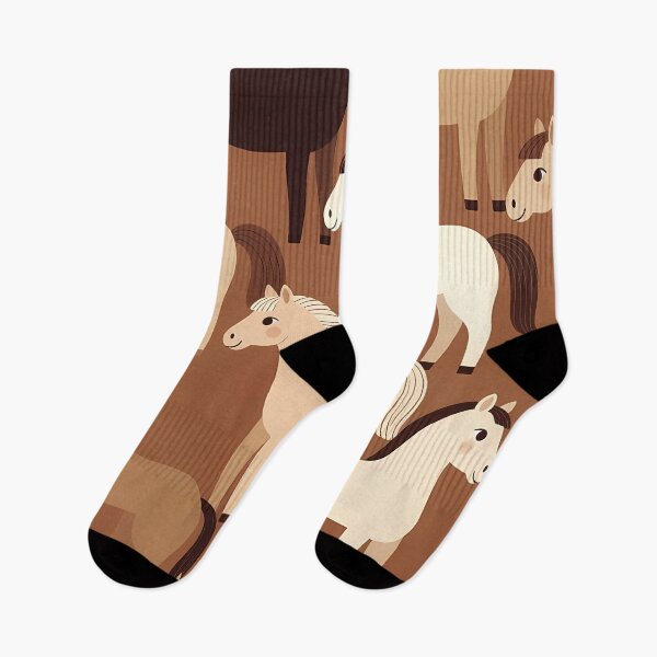Item preview, Cute Horse Seamless Pattern (image size 7840x11680) designed and sold by Digital-Davinci.