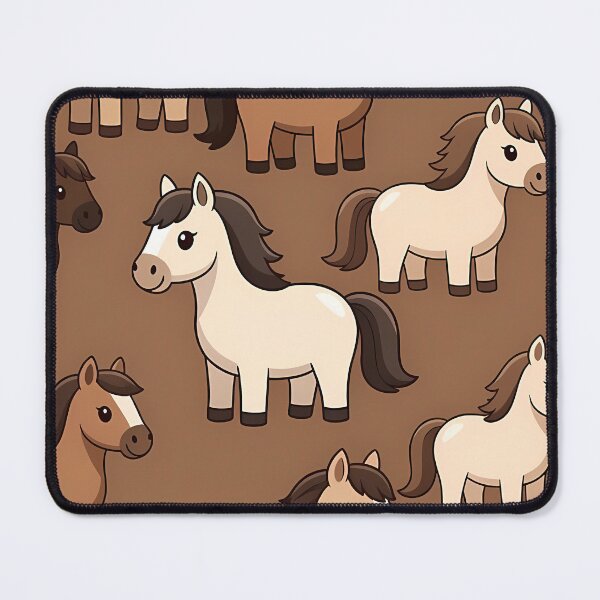 Item preview, Cute Horse Seamless Pattern (image size 7840x11680) designed and sold by Digital-Davinci.