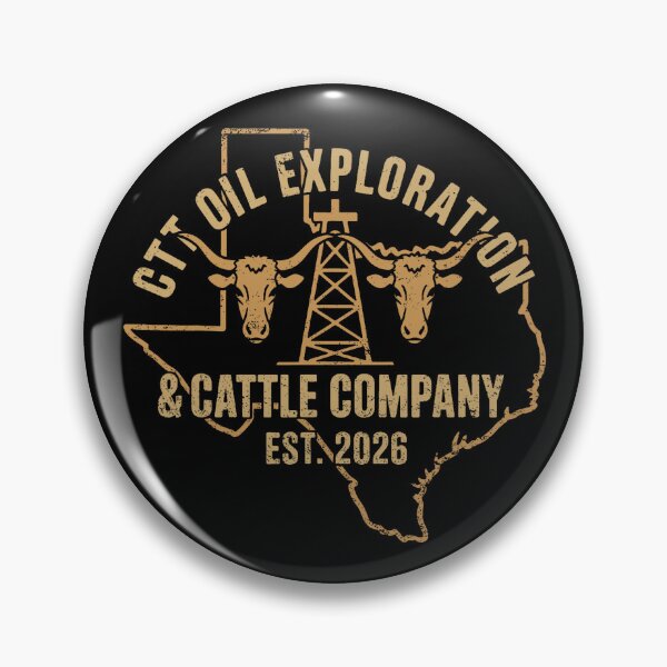 Item preview, CTT Oil Exploration & Cattle Company Texas 2026 designed and sold by leolawaller.