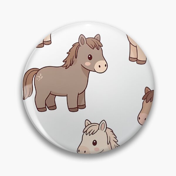 Item preview, Cute Horse Seamless Pattern (image size 7840x11680) designed and sold by Digital-Davinci.