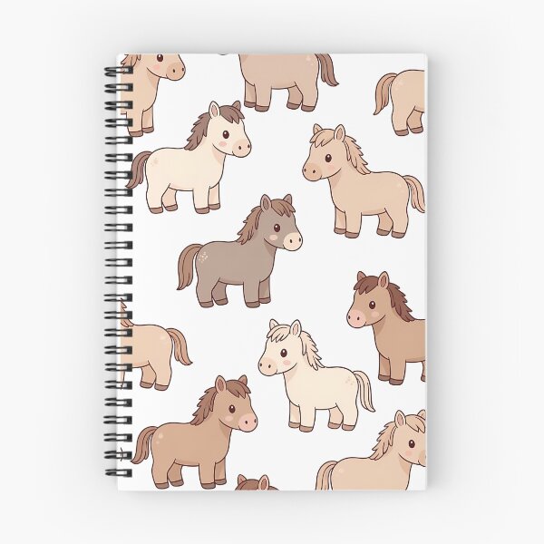 Item preview, Cute Horse Seamless Pattern (image size 7840x11680) designed and sold by Digital-Davinci.