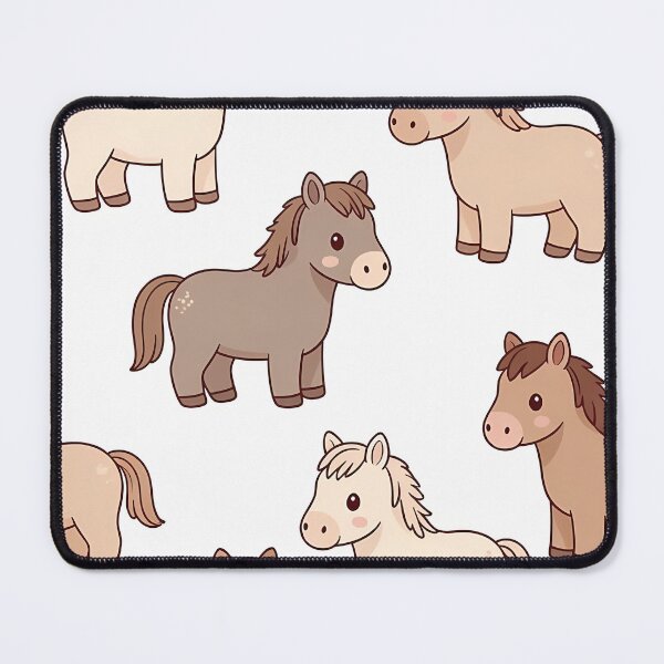 Item preview, Cute Horse Seamless Pattern (image size 7840x11680) designed and sold by Digital-Davinci.