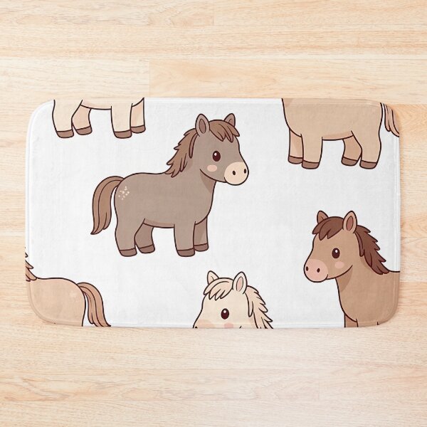 Item preview, Cute Horse Seamless Pattern (image size 7840x11680) designed and sold by Digital-Davinci.