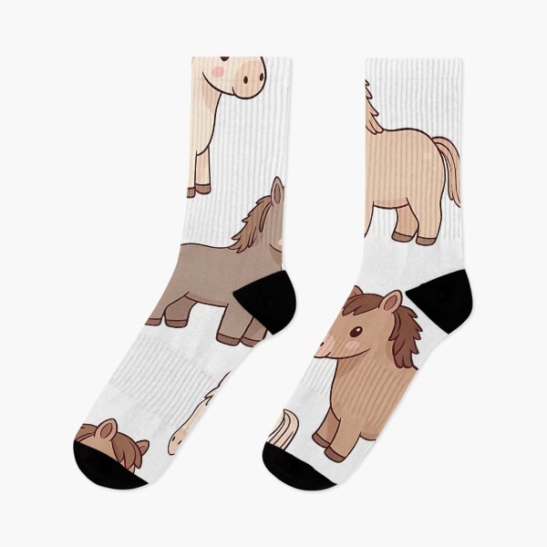 Item preview, Cute Horse Seamless Pattern (image size 7840x11680) designed and sold by Digital-Davinci.