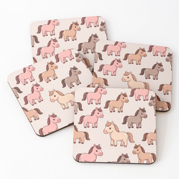 Item preview, Cute Horse Seamless Pattern (image size 7840x11680) designed and sold by Digital-Davinci.