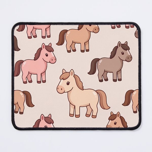 Item preview, Cute Horse Seamless Pattern (image size 7840x11680) designed and sold by Digital-Davinci.