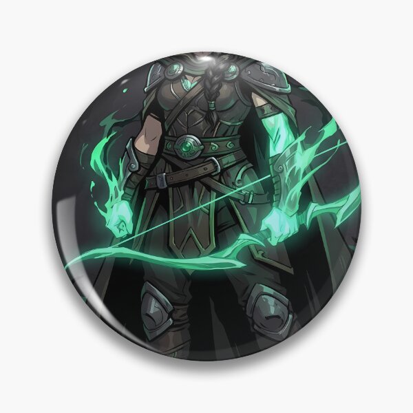 Item preview, Hooded Archer with Glowing Bow designed and sold by Daniel Abdelmaseih.