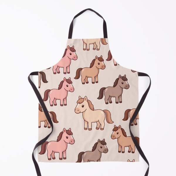 Item preview, Cute Horse Seamless Pattern (image size 7840x11680) designed and sold by Digital-Davinci.
