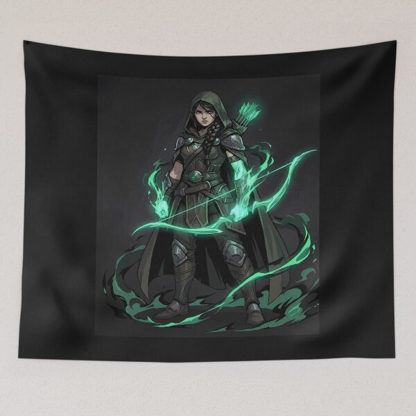 Item preview, Hooded Archer with Glowing Bow designed and sold by Daniel Abdelmaseih.