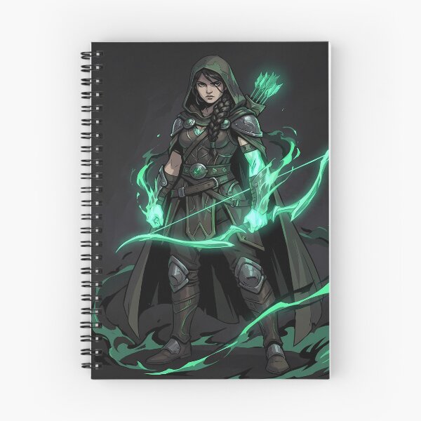 Item preview, Hooded Archer with Glowing Bow designed and sold by Daniel Abdelmaseih.