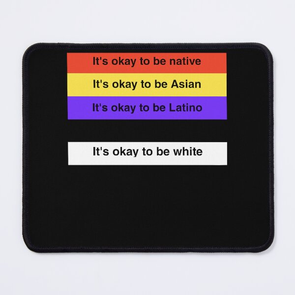 Item preview, It’s Okay To Be Native Asian Latino Black White Apparel designed and sold by pansak.