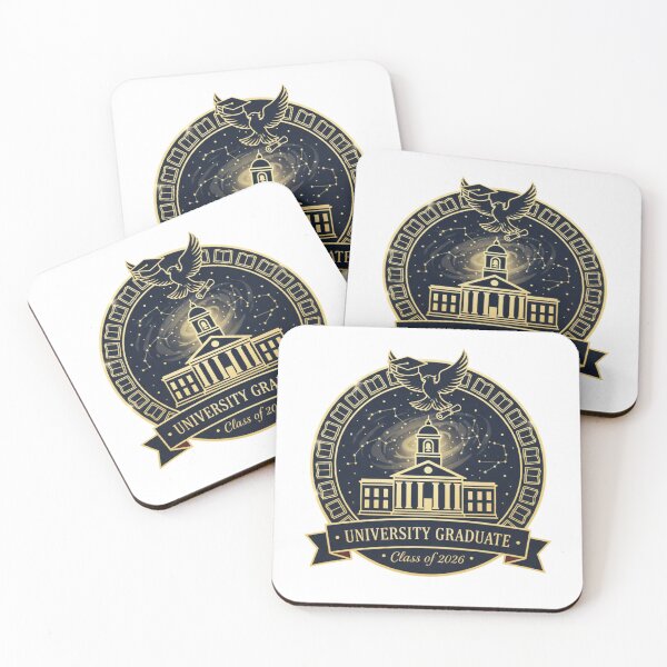 Item preview, University Graduate Class of 2026 – Elite Academic Crest & Alma Mater Art designed and sold by Wear Sculpt.