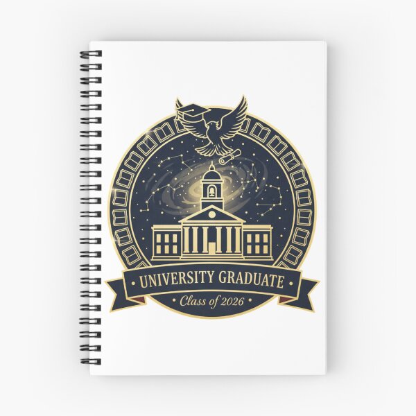 Item preview, University Graduate Class of 2026 – Elite Academic Crest & Alma Mater Art designed and sold by Wear Sculpt.