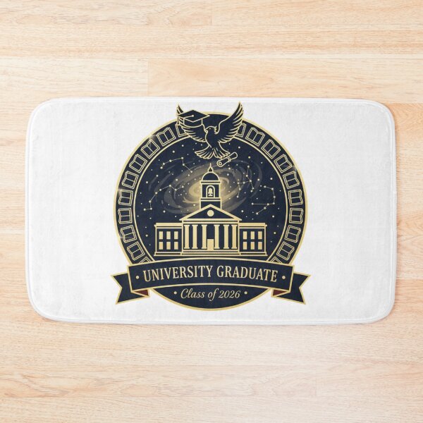 Item preview, University Graduate Class of 2026 – Elite Academic Crest & Alma Mater Art designed and sold by Wear Sculpt.