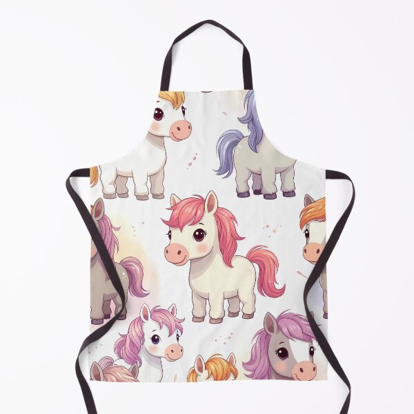 Item preview, Colorful Cute Horses (image size 7840x11680) designed and sold by Digital-Davinci.