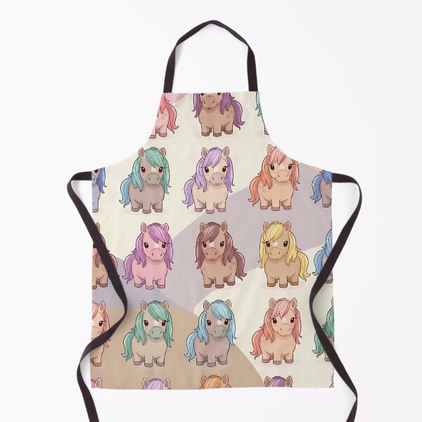 Item preview, Colorful Cute Horses (image size 7840x11680) designed and sold by Digital-Davinci.