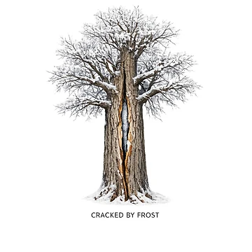 Artwork thumbnail, Tree Exploding From Cold by PRfoxy