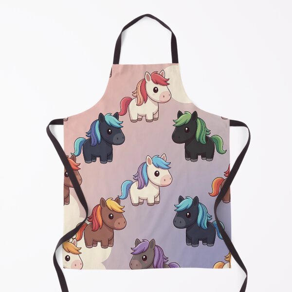 Item preview, Colorful Cute Horses (image size 7840x11680) designed and sold by Digital-Davinci.