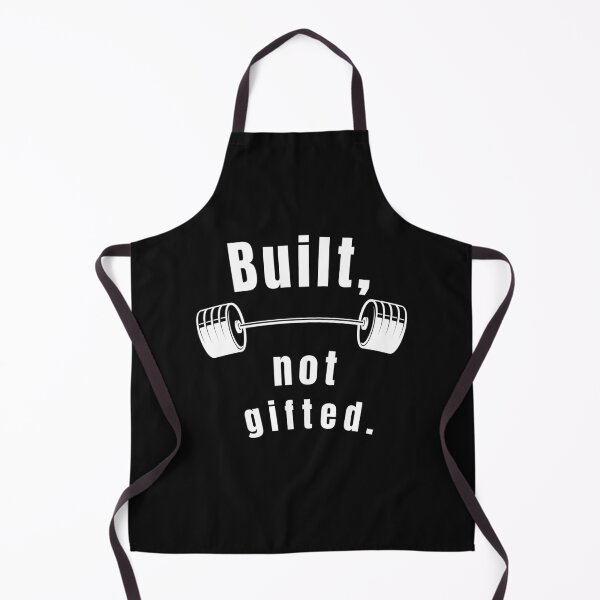 Item preview, Built, not gifted. Gym Fitness Motivation Quote designed and sold by TeeArtWorld.