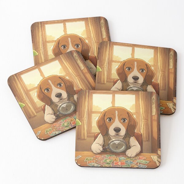 Artikelvorschau, Beagle-Briefmarkensammlung entworfen und verkauft von Midnight Replay.
