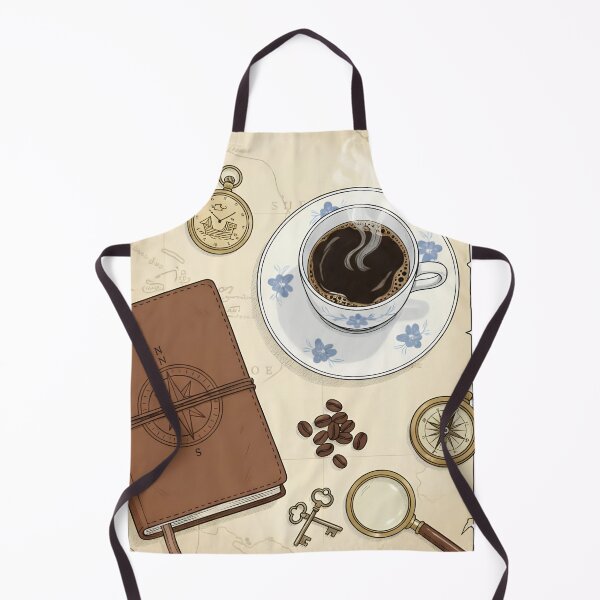 Artikelvorschau, Vintage-Schreibtisch für Reisende – Kaffee- und Lederjournal – Dark Academia-Abenteuer entworfen und verkauft von cozy corner co. .