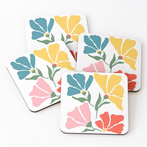 Item preview, Tileable Floral Pattern in Matisse Style | Bold Modern Botanical Seamless Art designed and sold by Tamas Das.