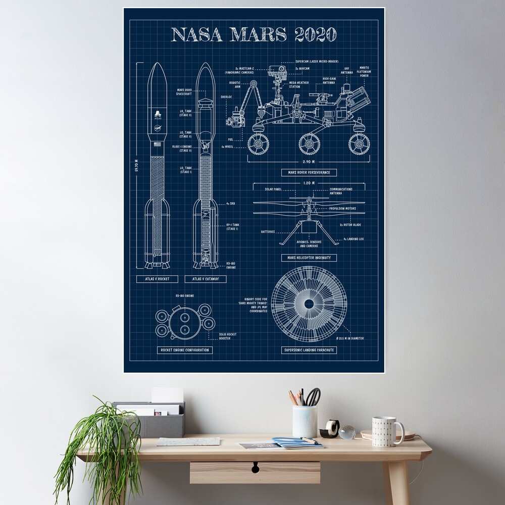 NASA Mars 2020: PERSEVERANCE: Composition Notebook: 9798713892968: Marboy, Steven