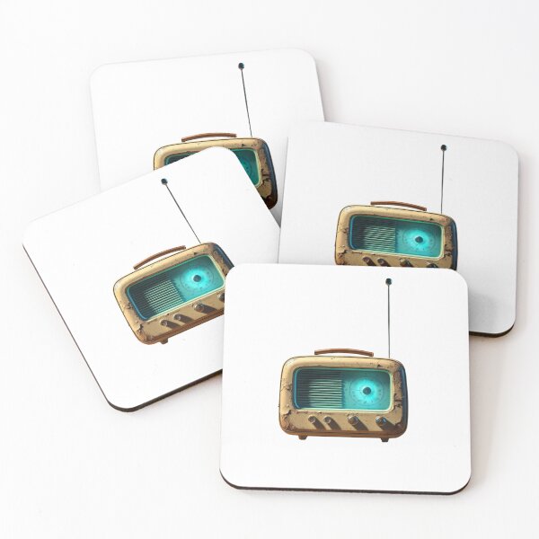 Item preview, Vintage Radio Retro Illustration – Old School Nostalgia Aesthetic Wall Art designed and sold by ULTIMATE CREATIONS.
