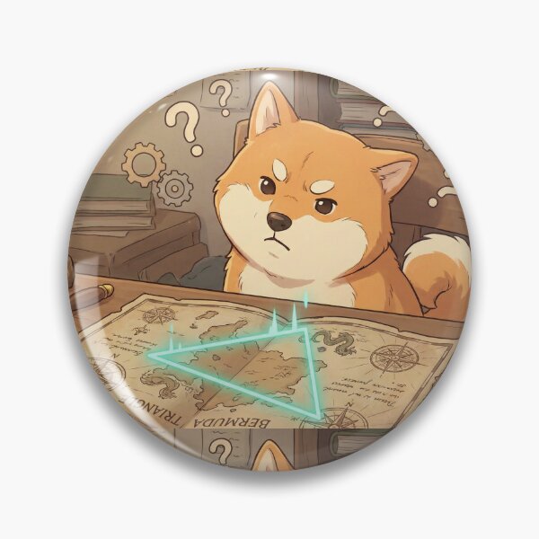 Item preview, Shiba Bermuda Triangle Puzzle designed and sold by Midnight Replay.